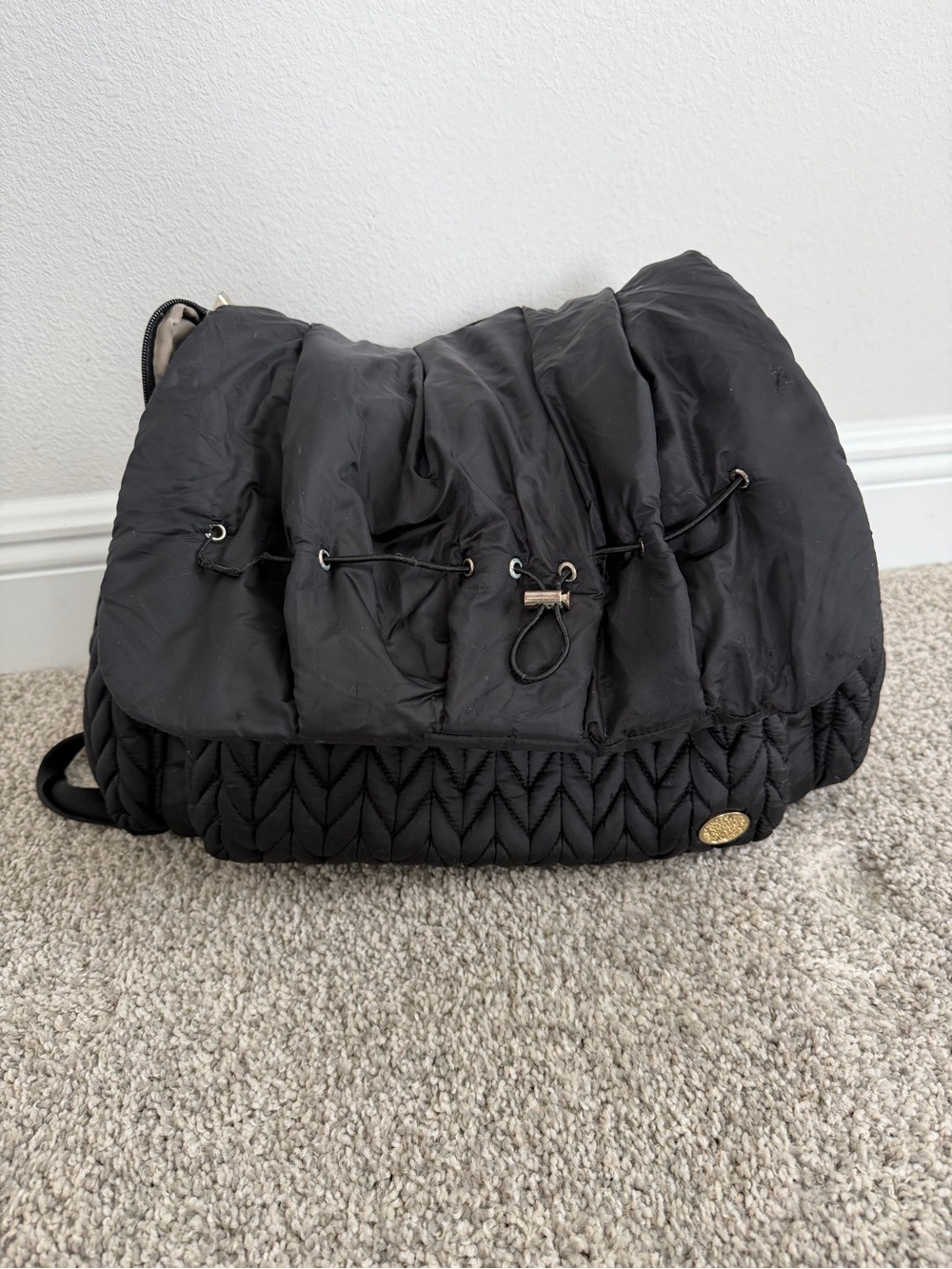 Happ diaper bag - black - see photos